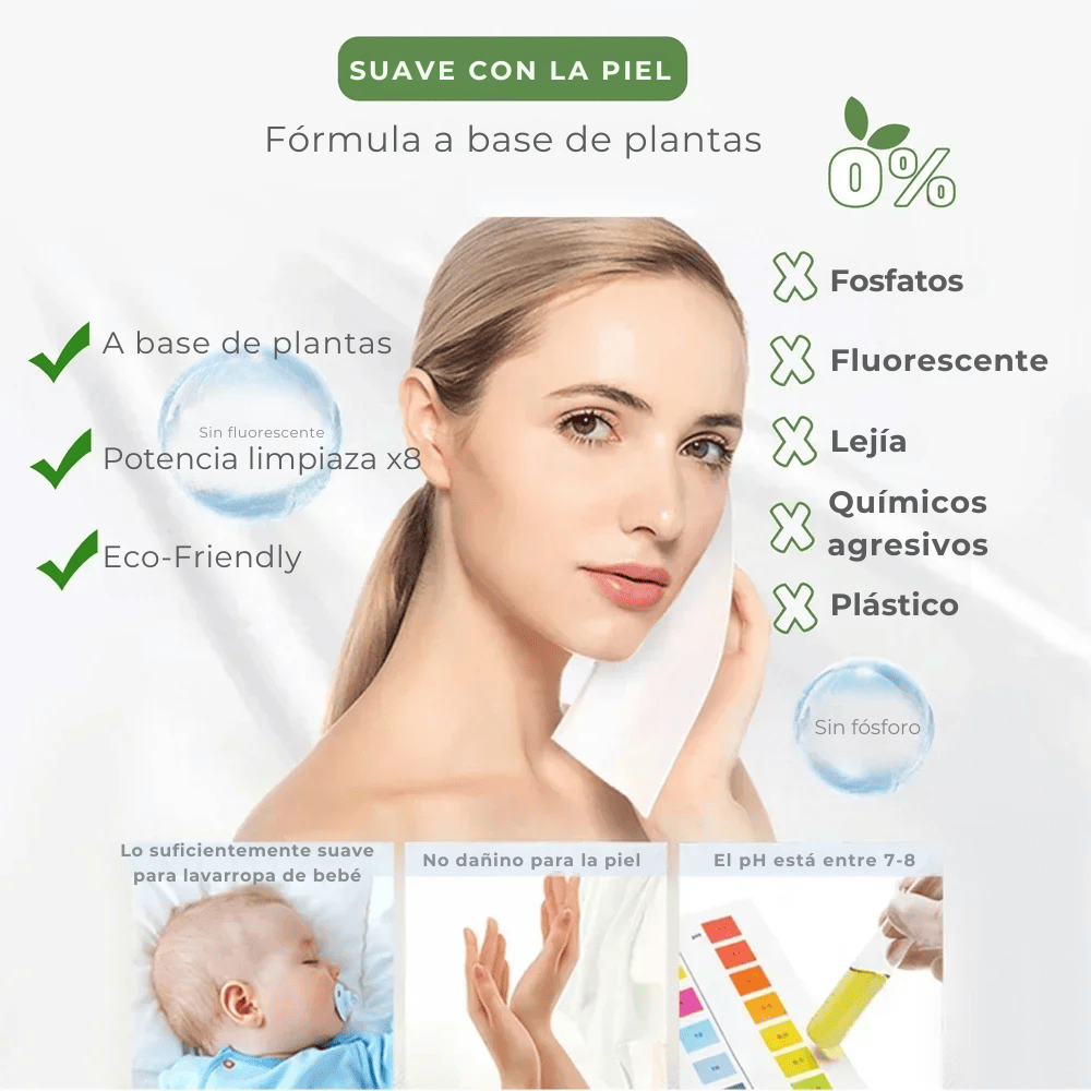 Detergente en Hojas Nolira
