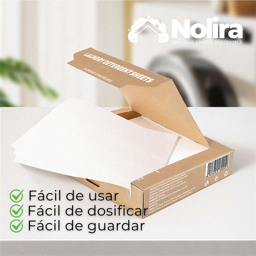 Detergente en hojas Nolira