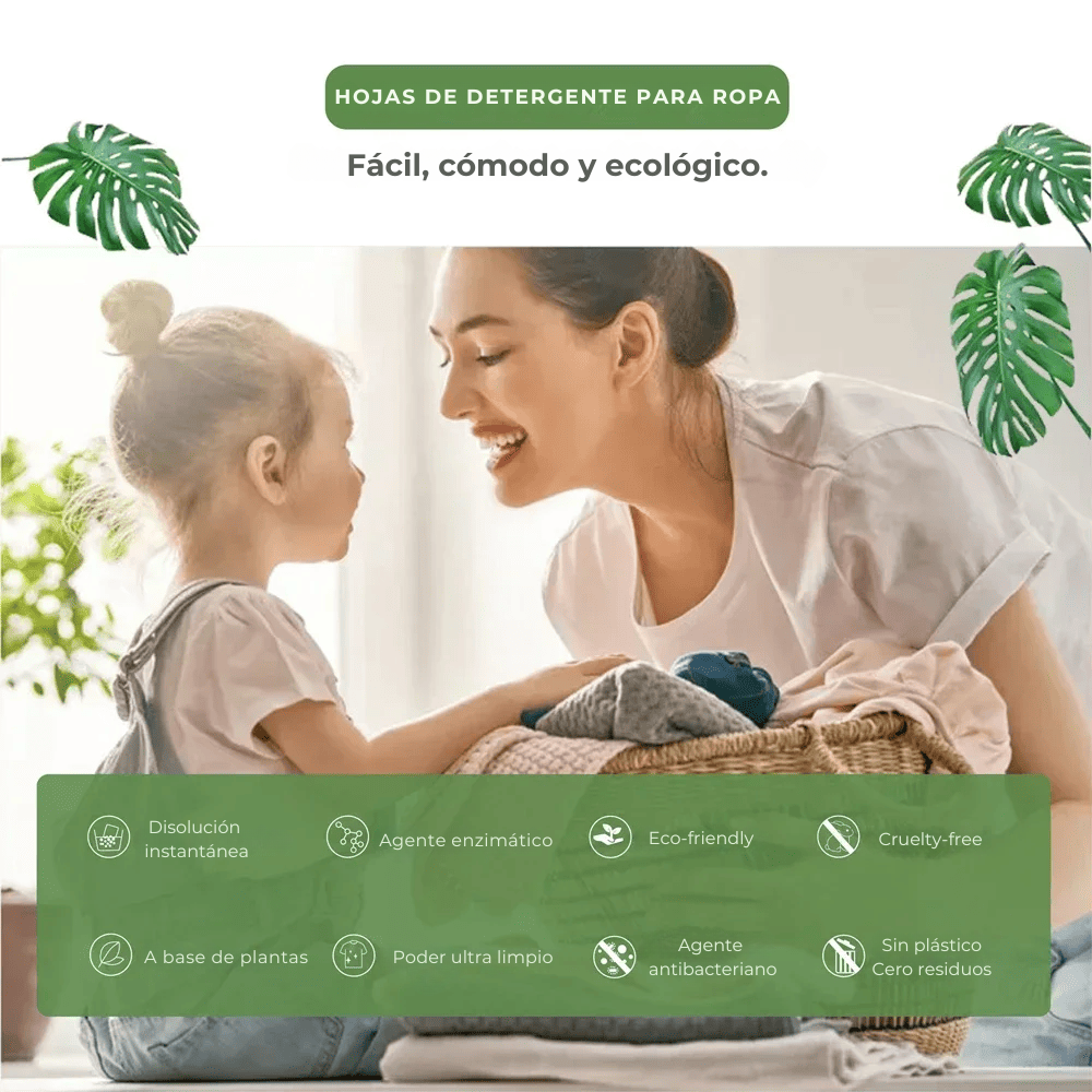Detergente en Hojas Nolira