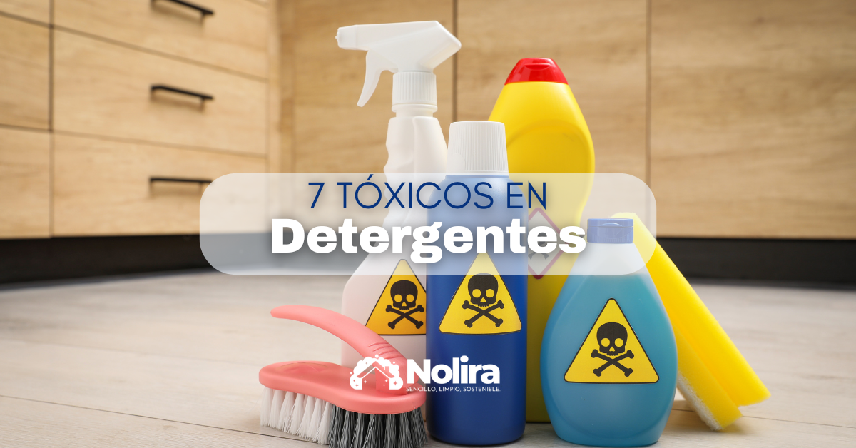 Los 7 tóxicos más comunes que se encuentran en los detergentes para la ropa y sus riesgos
