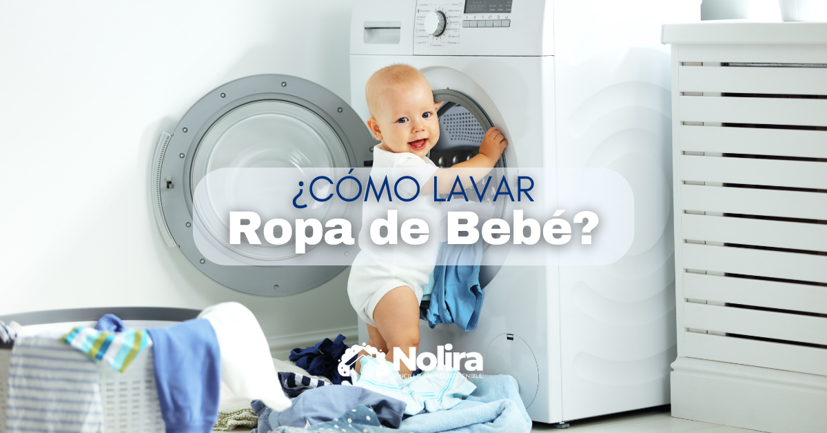 Cómo lavar ropa de bebé de forma segura y ecológica